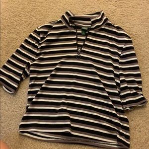 Striped Half sleeve shirt